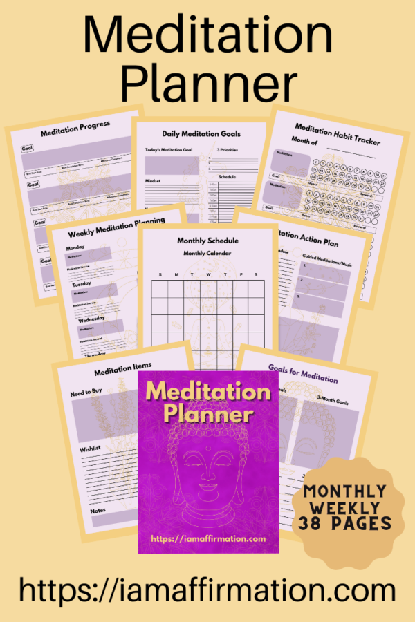 Meditation Planner